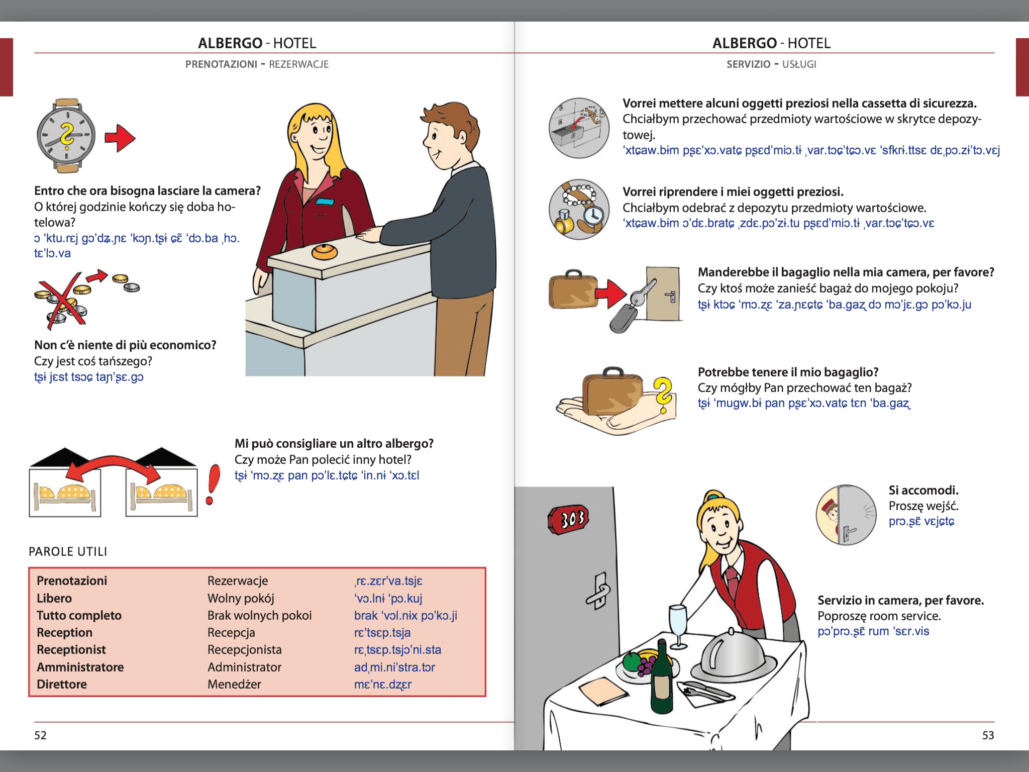 Manuale di conversazione illustrato Italiano-Polacco